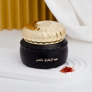 عود الزعفران والعنبر